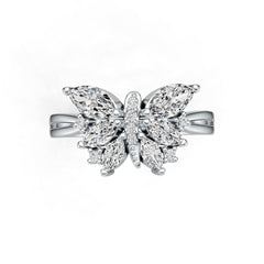 Sterling Silver Semi Mount Ring Setting Marquise MQ 8X4mm 6X3mm 5X2.5mm DHJ