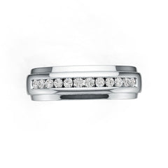 Sterling Silver Semi Mount Ring Setting Round RD 2x2mm DHJ