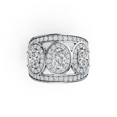 Sterling Silver Semi Mount Ring Setting Oval OV 7X5mm DHJ
