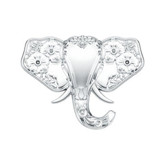 Sterling Silver Pendant Elephant Head Theme