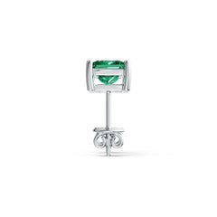 Sterling Silver Semi Mount Earrings Setting Princess SQ 5x5mm DHJ