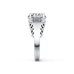 Sterling Silver Semi Mount Ring Setting Oval OV 11X9mm DHJ