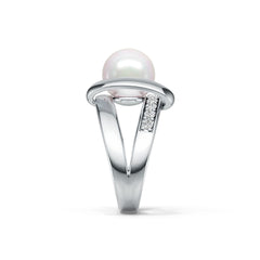 Sterling Silver Semi Mount Ring Setting Round RD 9.5mm DHJ