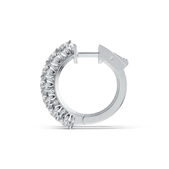 Sterling Silver Semi Mount Earrings Setting Round RD 4x4mm DHJ