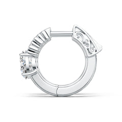 Sterling Silver Semi Mount Earrings Setting Oval OV 8X6mm DHJ