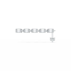 Sterling Silver Semi Mount Earrings Setting Round RD 5x5mm DHJ