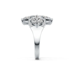 Sterling Silver Semi Mount Ring Setting Marquise MQ 6X3mm DHJ