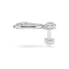 Sterling Silver Semi Mount Earrings Setting Oval OV 5X3mm Syzjewelry