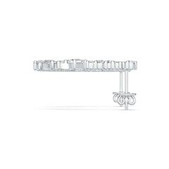 Sterling Silver Semi Mount Earrings Setting Marquise MQ 6X3mm MQ 5X2.5mm SQ 3X3mm DHJ