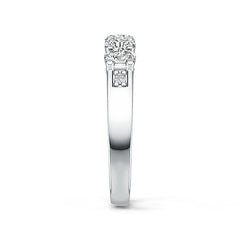 Sterling Silver Semi Mount Ring Setting Oval OV 4X3mm DHJ