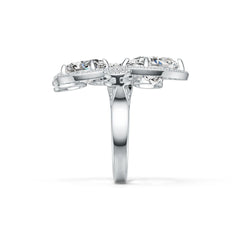 Sterling Silver Semi Mount Ring Setting Oval OV 14X10mm DHJ