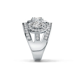 Sterling Silver Semi Mount Ring Setting Oval OV 7X5mm DHJ