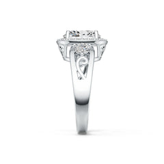 Sterling Silver Semi Mount Ring Setting Oval OV 10X8mm DHJ