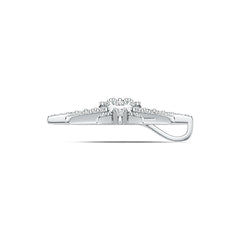 Sterling Silver Semi Mount Pendant Setting Round RD 2.8mm DHJ