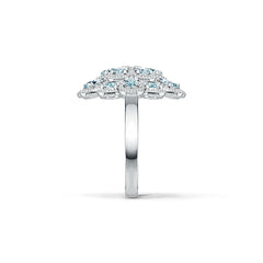 Sterling Silver Semi Mount Ring Setting Pear PE 5X3mm DHJ