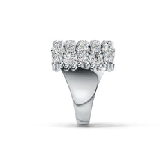 Sterling Silver Semi Mount Ring Setting Oval OV 4X3mm DHJ