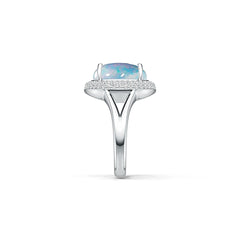 Sterling Silver Semi Mount Ring Setting Round RD 12x12mm Cabochon - Syzjewelry