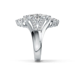 Sterling Silver Semi Mount Ring Setting Marquise MQ 6X3mm PE 5X3mm PE 4X3mm DHJ