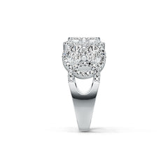 Sterling Silver Semi Mount Ring Setting Oval OV 6X4mm DHJ