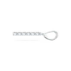 Sterling Silver Semi Mount Earrings Setting Pear PE 4X3mm DHJ