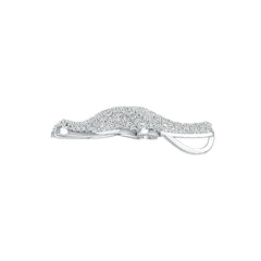 Sterling Silver Pendant Starfish Theme with White Topaz or Moissanite DHJ