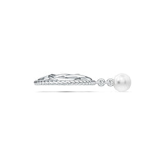 Sterling Silver Semi Mount Pendant Setting Round RD 6x6mm DHJ