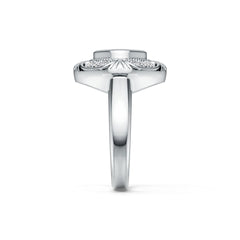 Sterling Silver Semi Mount Ring Setting Cushion CU 7X7mm DHJ