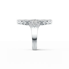 Sterling Silver Semi Mount Ring Setting Oval OV 5X3mm DHJ