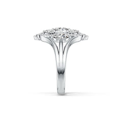 Sterling Silver Semi Mount Ring Setting Oval OV 6X4mm MQ 6X3mm MQ 4X2mm DHJ