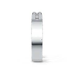 Sterling Silver Semi Mount Earrings Setting Round RD 1.5mm DHJ