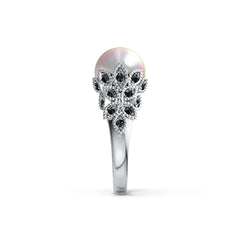 Sterling Silver Semi Mount Ring Setting Round RD 10.5mm DHJ