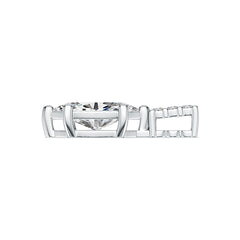 Sterling Silver Semi Mount Pendant Setting Marquise MQ 12X6mm DHJ