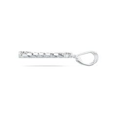 Sterling Silver Semi Mount Earrings Setting Pear PE 6X4mm DHJ