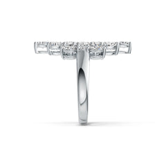 Sterling Silver Semi Mount Ring Setting Oval OV 5x3mm DHJ