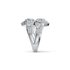 Sterling Silver Semi Mount Ring Setting Oval OV 4X3mm DHJ