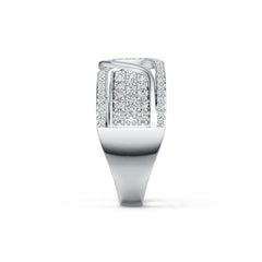 Sterling Silver Semi Mount Ring Setting Round RD 2x2mm DHJ