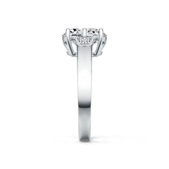 Sterling Silver Semi Mount Ring Setting Oval OV 10X8mm DHJ