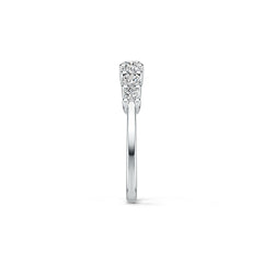 Sterling Silver Semi Mount Ring Setting Round RD 4x4mm DHJ