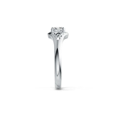 Sterling Silver Semi Mount Ring Setting Oval OV 6X4mm Solitaire Open Filigree DHJ