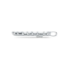 Sterling Silver Semi Mount Pendant Setting Round RD 4X4mm HT 32X32mm Syzjewelry