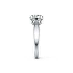 Sterling Silver Semi Mount Ring Setting Round RD 8x8mm Solitaire DHJ