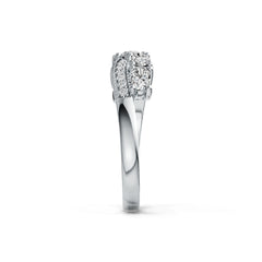 Sterling Silver Semi Mount Ring Setting Oval OV 5X3mm DHJ