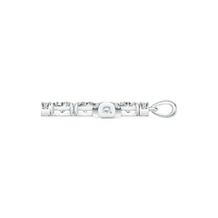 Sterling Silver Semi Mount Pendant Setting Oval OV 6X4mm DHJ