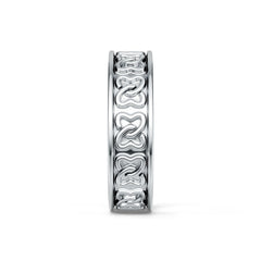 Celtic Heart Knot Wedding Band Ring