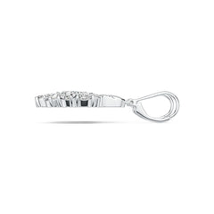 Sterling Silver Semi Mount Earrings Setting Pear PE 6X4mm PE 5X4mm OV 5X4mm DHJ