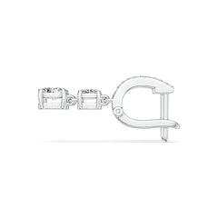 Sterling Silver Semi Mount Earrings Setting Oval OV 6X4mm OV 5X3mm DHJ