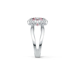 Sterling Silver Semi Mount Ring Setting Round RD 9.5x9.5mm DHJ