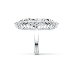 Sterling Silver Semi Mount Ring Setting Marquise MQ 31X14mm DHJ