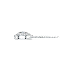 Sterling Silver Semi Mount Pendant Setting Pear PE 5X3mm DHJ