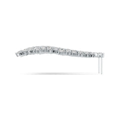 Sterling Silver Semi Mount Earrings Setting Oval OV 4X3mm PE 4X3mm RD 3X3mm DHJ